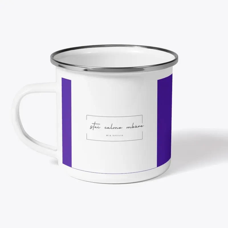 Stai calmo mbàre camping mug